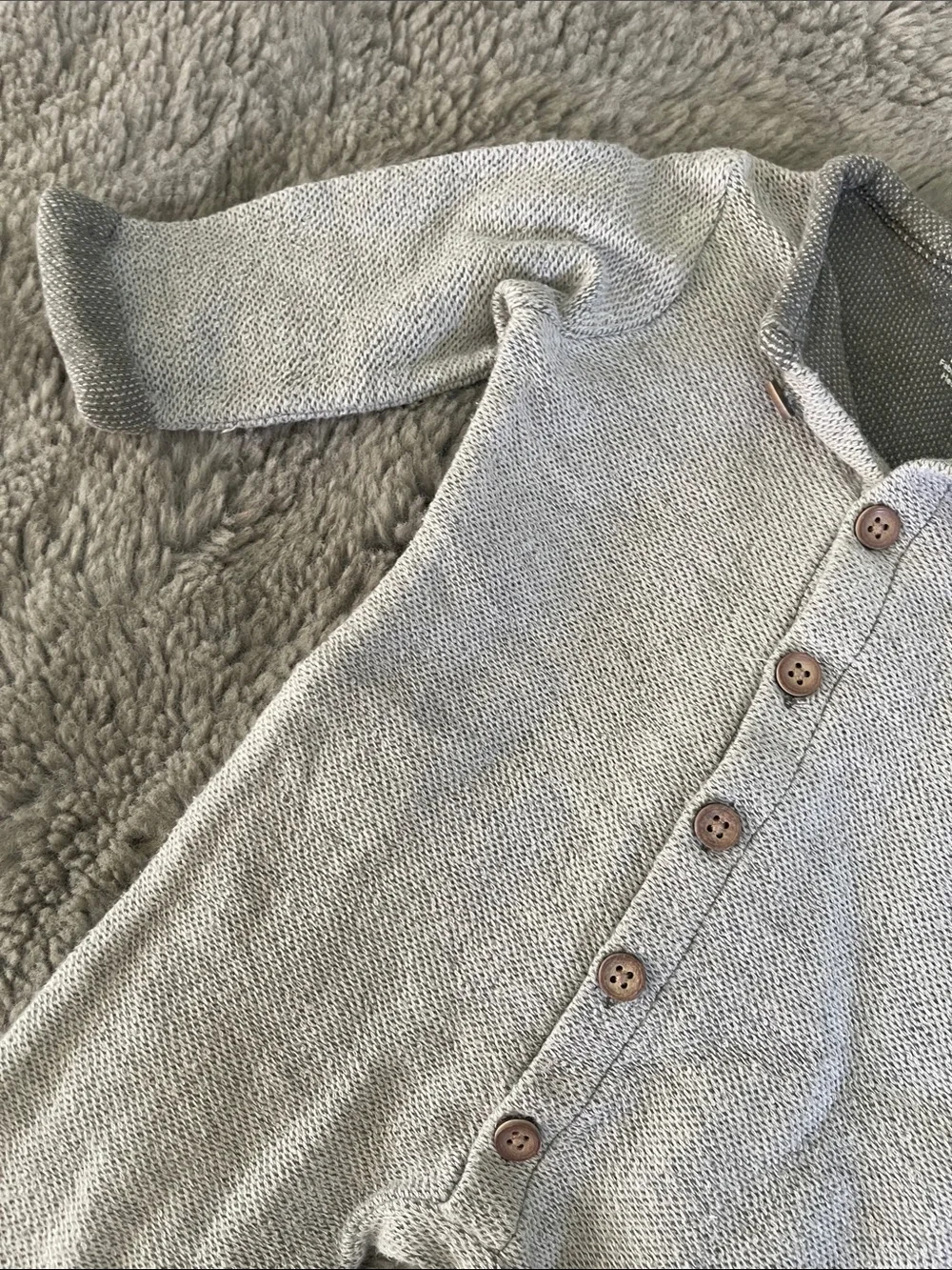🌈 Carter’s Baby Romper Jumpsuit Sz 3M  Grey Overalls